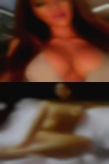 Rubbing nude woman